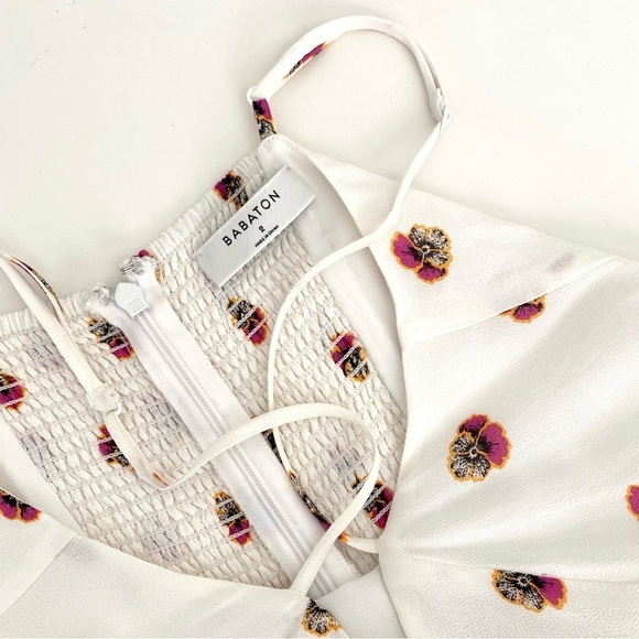 Aritzia Babaton Noel Floral Midi Dress - Picture 8 of 11